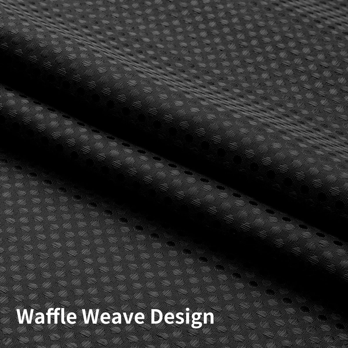 Colorful Star Black colorway adds sleek bathroom style.