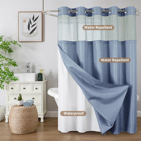 Colorful Star curtain care shows machine washable convenience