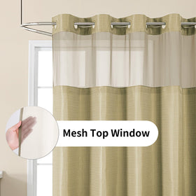 Colorful Star double-sided liner provides waterproof protection for your bathroom.