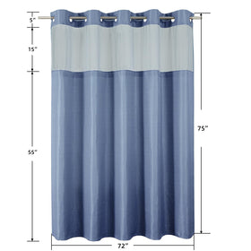 Colorful Star moonlight blue color creates a calming bathroom feel