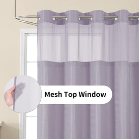 Colorful Star waffle-weave curtain offers durable coverage and style