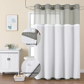 Colorful Star waffle-weave curtain drape adds elegant hotel-style touch