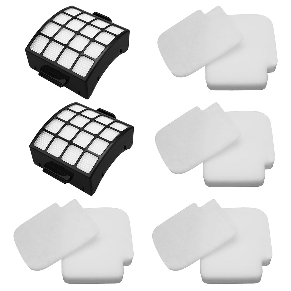 Colorfullife AZ3002 filters pack for Shark Stratos compatibility and better suction potential.