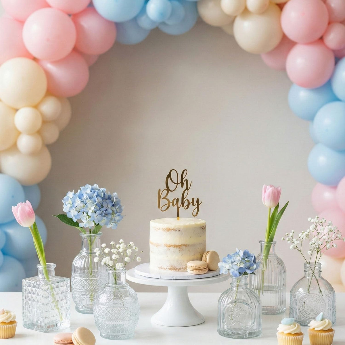 ColoVie four-style vase collection enhances themed table decor.