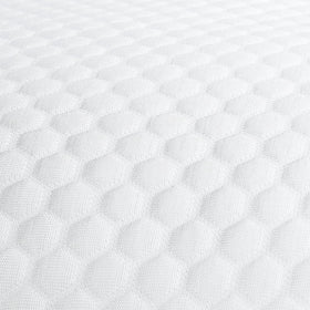 Columbia Ice Fiber pillow fiberfill detail showing plush, down-like feel.