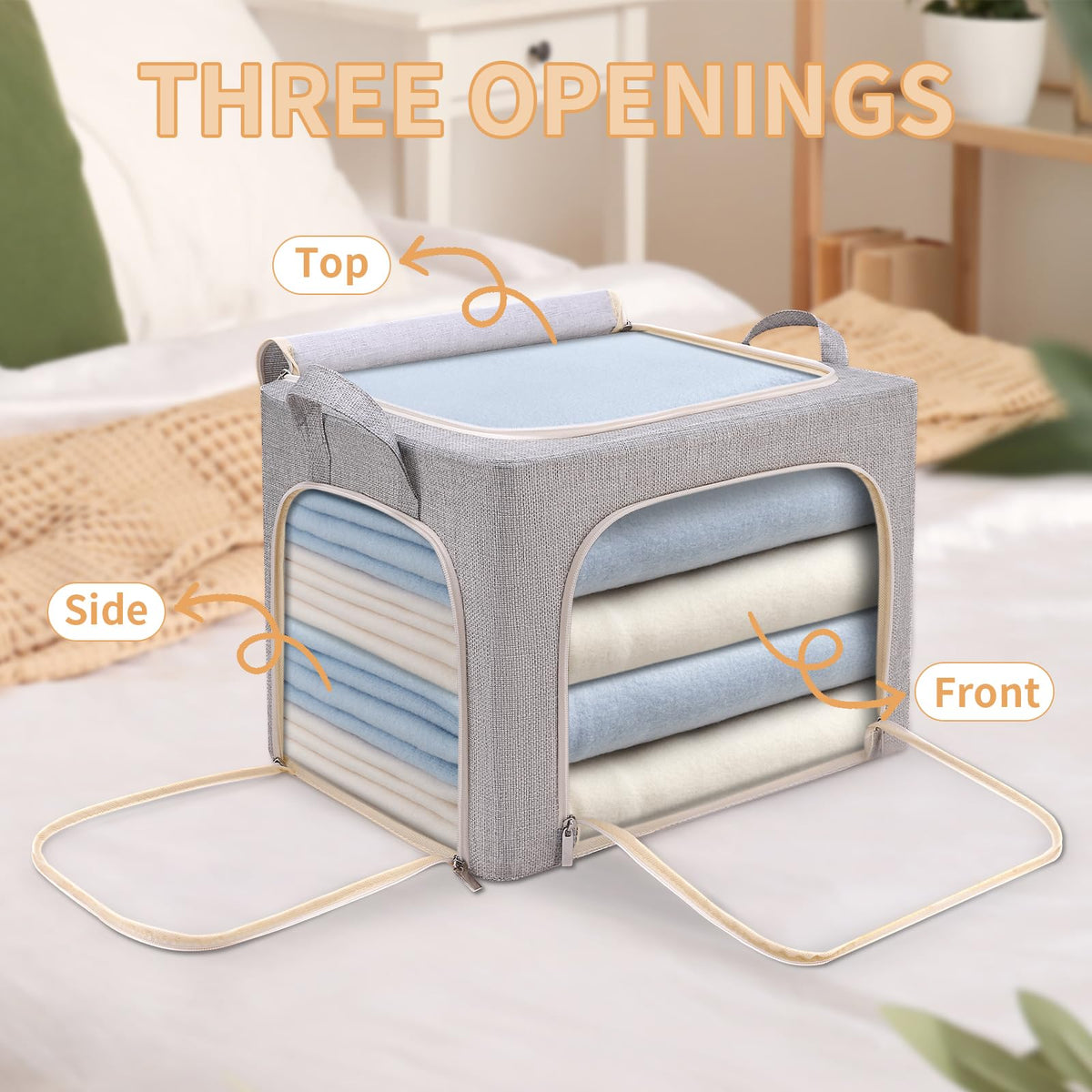 combocube large clear windows show contents at a glance