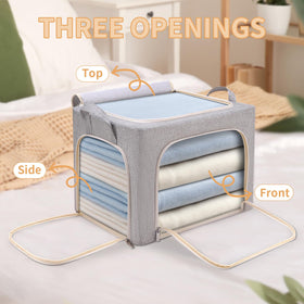 combocube large clear windows show contents at a glance