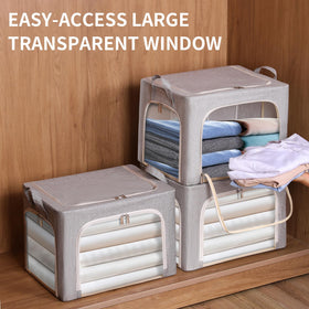 combocube stackable design maximizes closet organization
