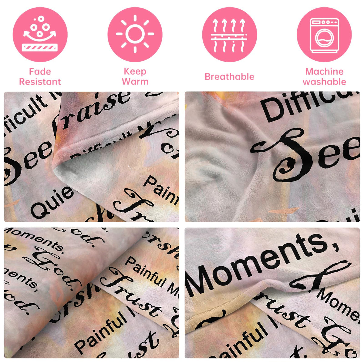 COMFAR three-size options blanket fits beds, seats, or travel.
