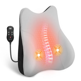 COMFIER lumbar support pillow on an office chair improving posture and comfort
