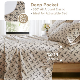 Close-up of Comfort Spaces 100% cotton texture highlighting breathability