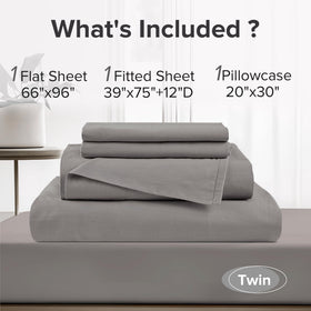 Comfort Spaces all-season bedding idea shows versatile use year round.