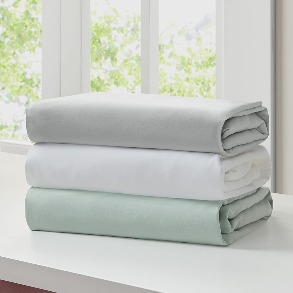Comfort Spaces CoolMax fitted sheet packaging ready for storage.