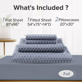 Diamond Blue colorway on Comfort Spaces bed setup for stylish decor