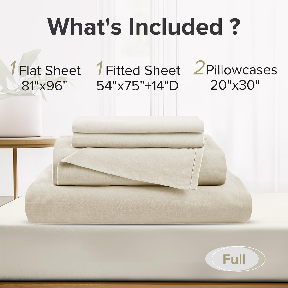 Comfort Spaces durable stitching for everyday wear and long-lasting use.