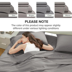 Comfort Spaces machine washable design for easy care and quick freshness.