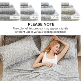 Comfort Spaces paisley multi-color design refreshing bedroom aesthetic