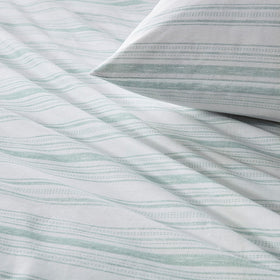 Comfort Spaces standard pillow cases show soft, smooth cotton finish.