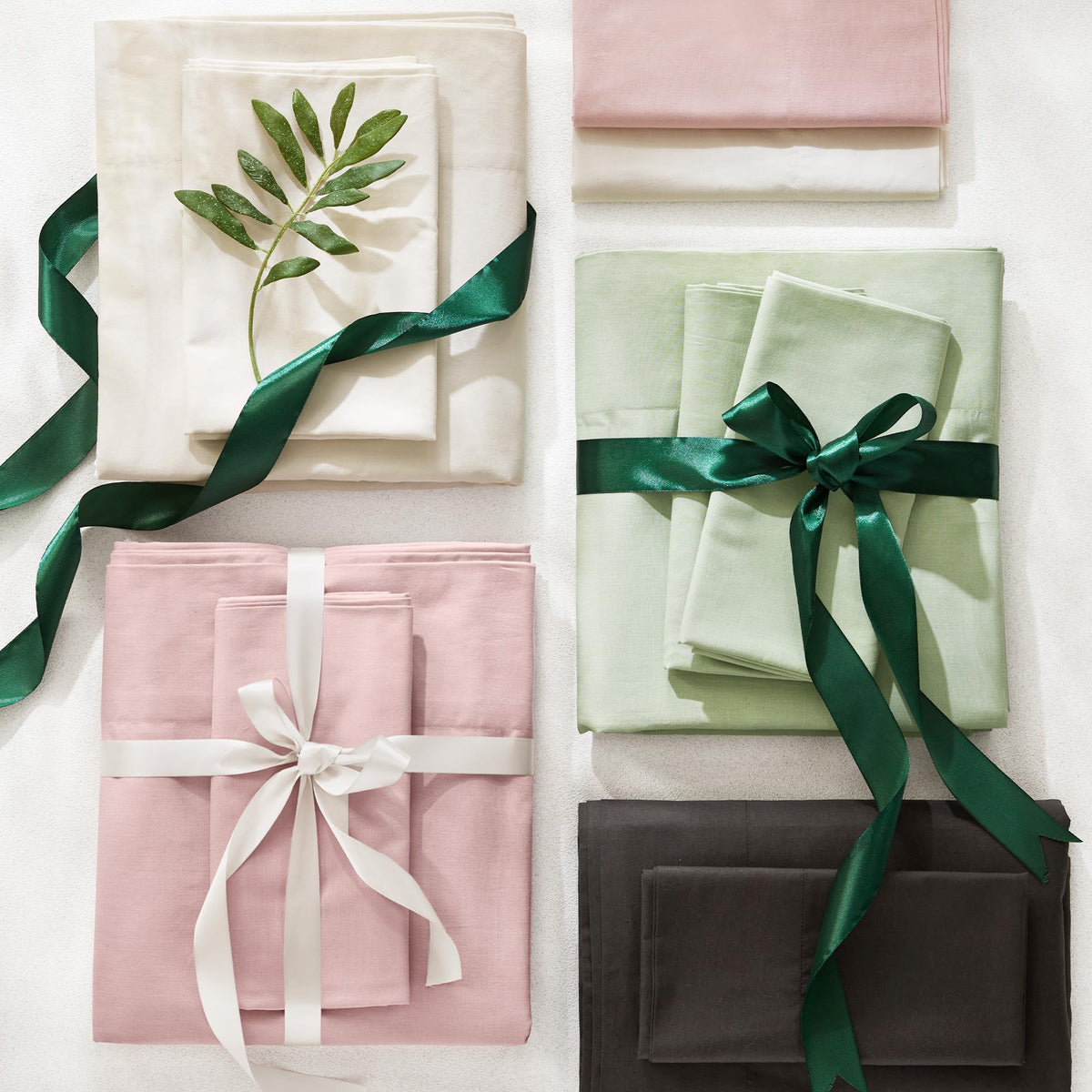 Natural cotton weave provides breathable, year-round comfort