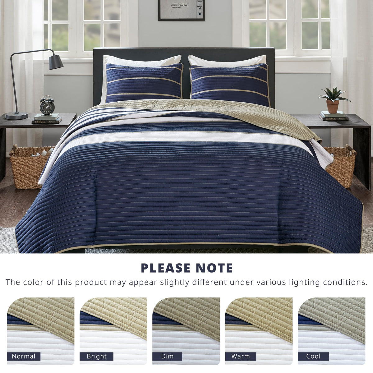 Comfy lightweight bedspread ideal for warm seasons and layering.