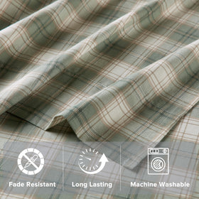Comfort Spaces Wesley Green all-seasons bedding showcases versatile comfort