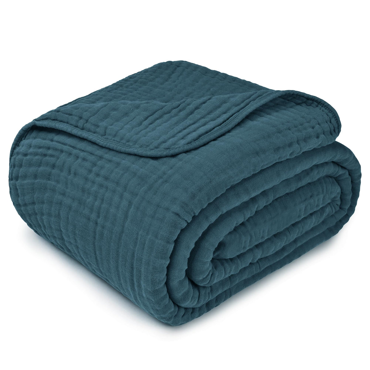 Comfy Cubs muslin blanket wrapped for travel versatile companion and easy care.