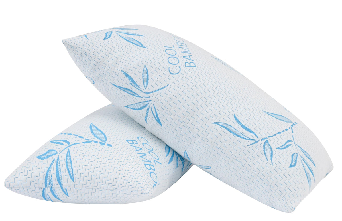 ComfySleep king-size pillow never goes flat maintains alignment.