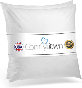 Care and maintenance tips to keep ComfyDown inserts plump over time.