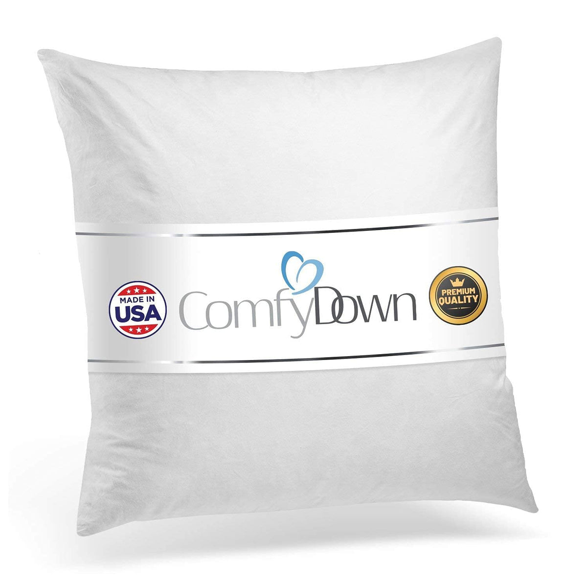 ComfyDown in-use-sofa, showcasing stylish placement on a couch.