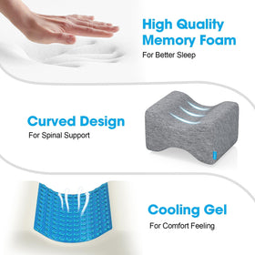 ComfyInLove cooling gel layer helps hot sleepers stay comfortable.