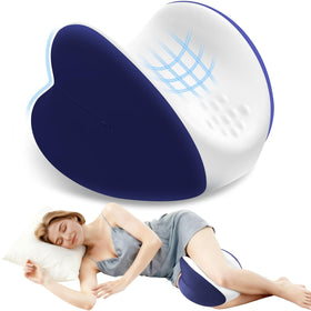 ComfyInLove knee pillow in heart-shape design supports side sleeping and alignment