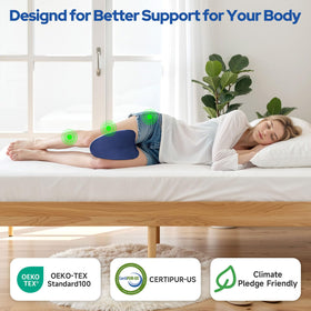 ComfyInLove pregnancy leg pillow provides comfort during late pregnancy