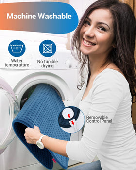 Comfytemp detachable cable enables easy machine washing and cleaning.