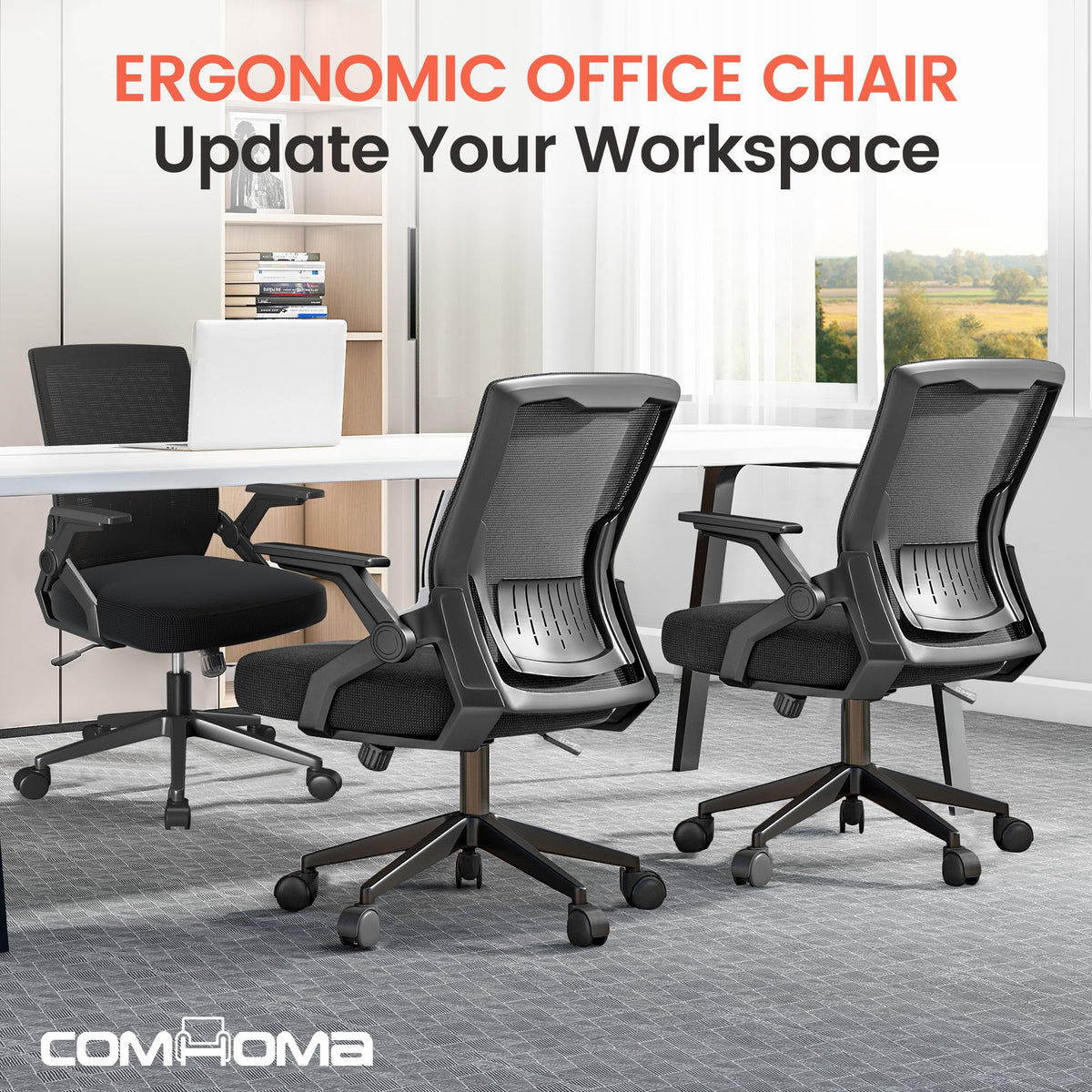 COMHOMA easy assembly with included tools and quick setup