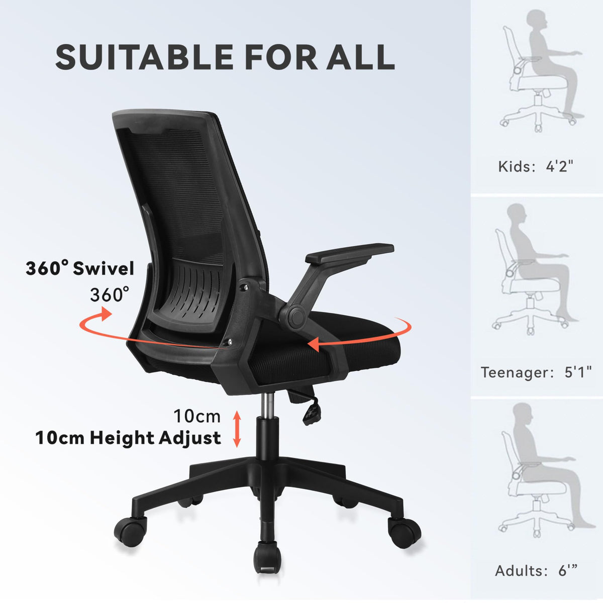 COMHOMA high density foam padding maintains shape with daily use