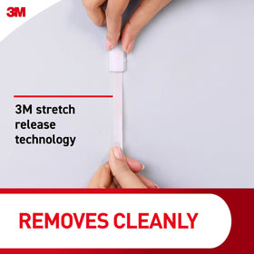 No tools required for easy, damage-free installation with Command hooks.