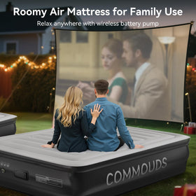 COMMOUDS leak-resistant design keeps the sleeping surface stable
