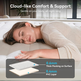 COMMOUDS one-touch inflation deflation for fast, customizable firmness