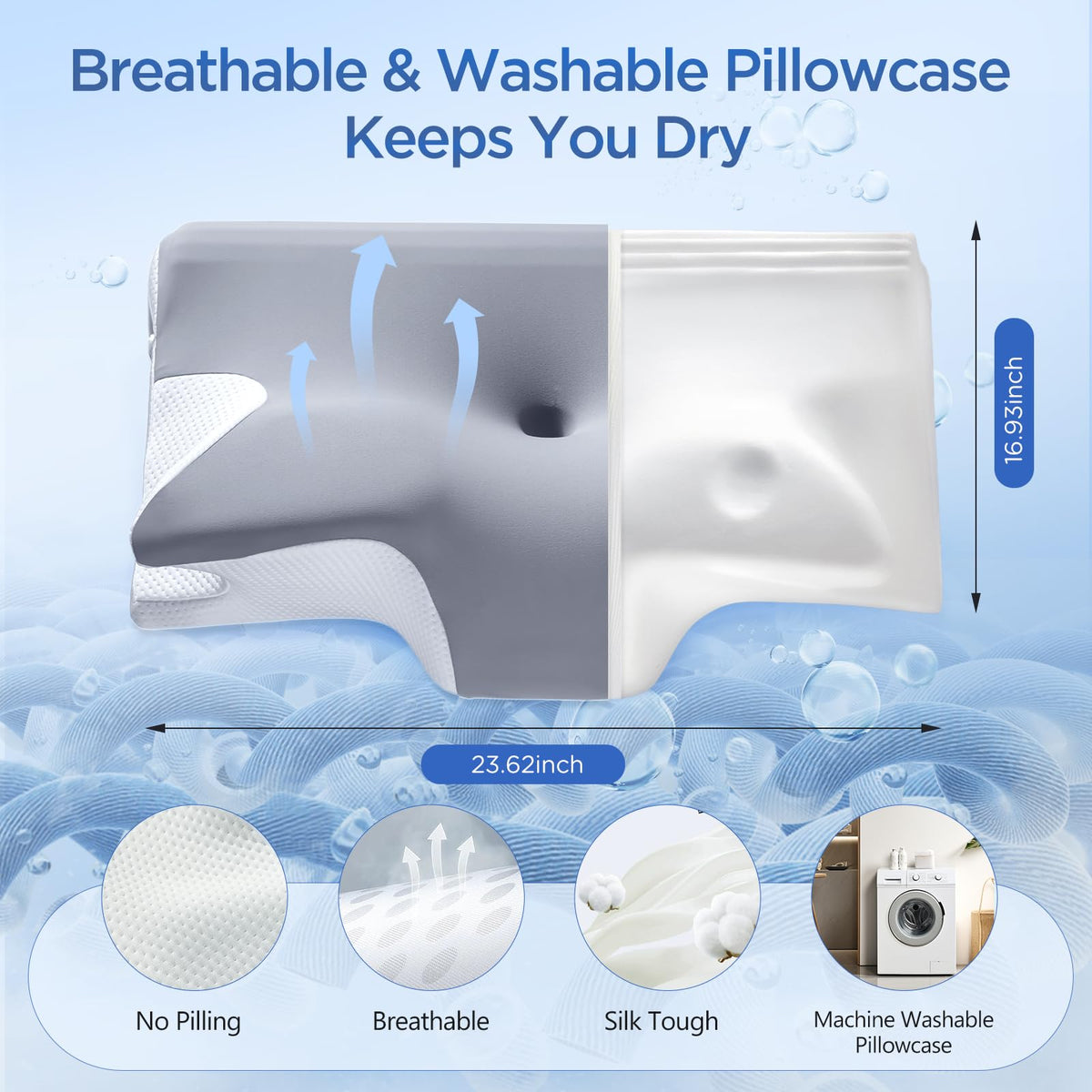 ComRola pillow offers a 100-night trial and a 10-year warranty for confidence.