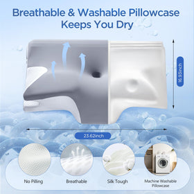 ComRola pillow offers a 100-night trial and a 10-year warranty for confidence.