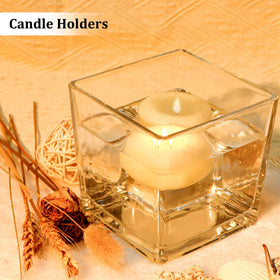 Comrzor glass vases offer versatile storage and organization options.