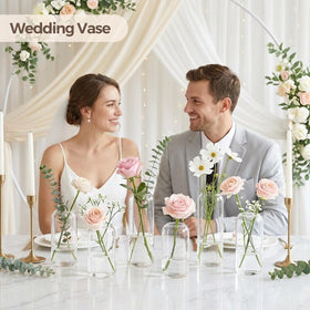 ComSaf vase set for bathroom decor with clean, modern aesthetics.