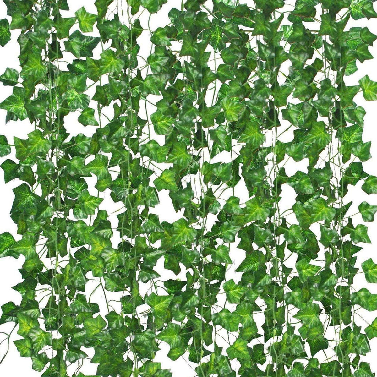 Comtelek fake vines ivy garland with clip for quick hanging and versatile room decor.