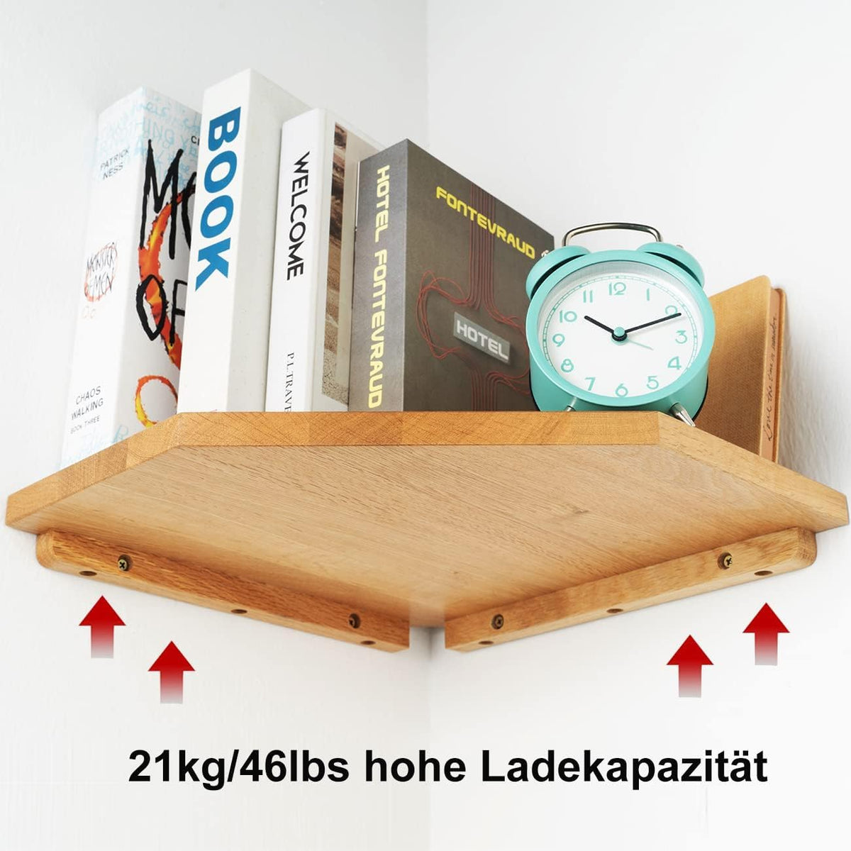 Conamily corner shelves 90-degree fit suitable for tight corners and various wall types