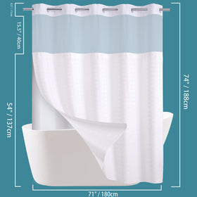 Conbo Mio hotel-style curtain enhances bathroom decor with premium look