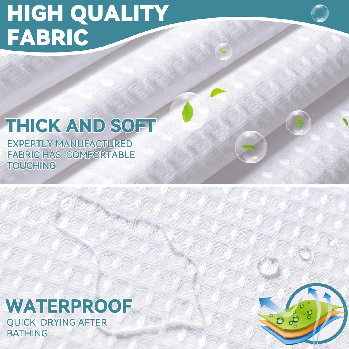 Conbo Mio Waterproof Polyester fabric for durable, water-repellent protection.