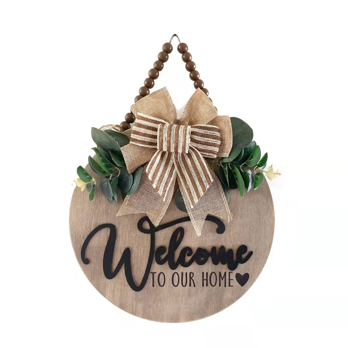 Condorpasea 3D Welcome Sign for the front door, boosting curb appeal with a warm greeting.