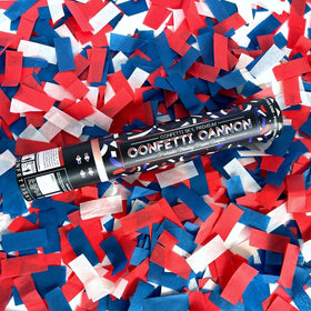 Confetti Sky cannon activation twist demonstrates simple, safe setup.