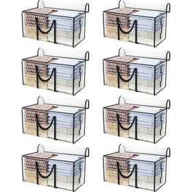 CONGREGATE 8-pack heavy-duty moving bags folded for compact storage