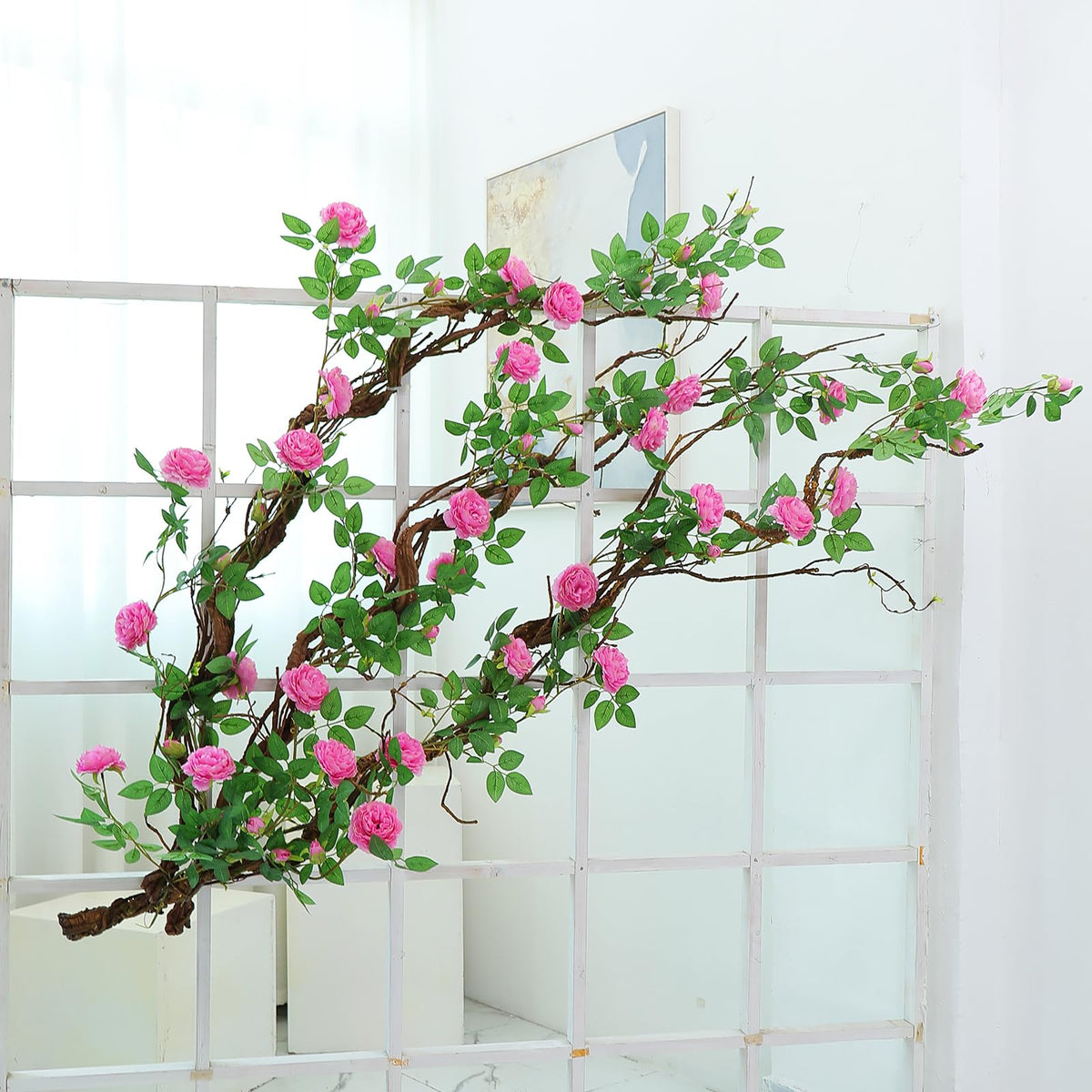 CONGZHANHH iron-wire vine holds shapes for versatile DIY decor